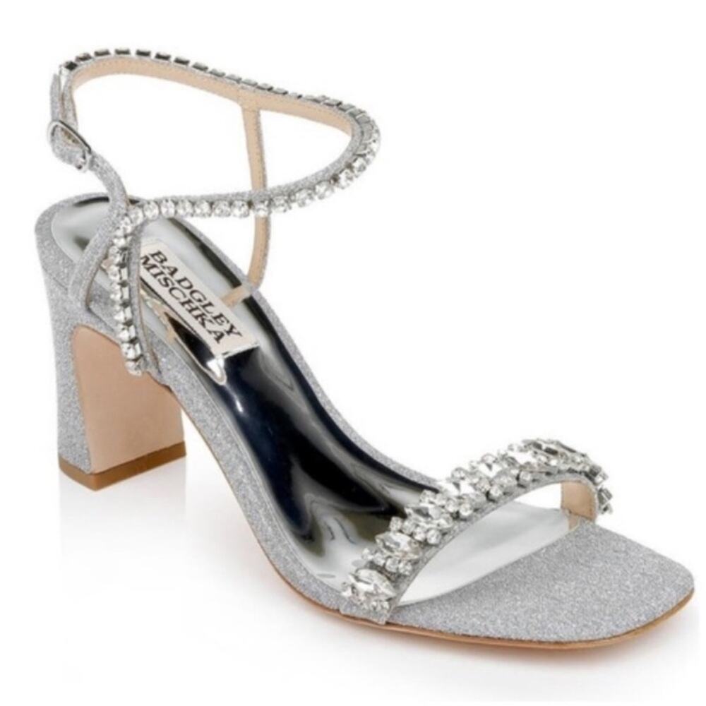 Badgley Mischka Marilee Block Heels Size 7